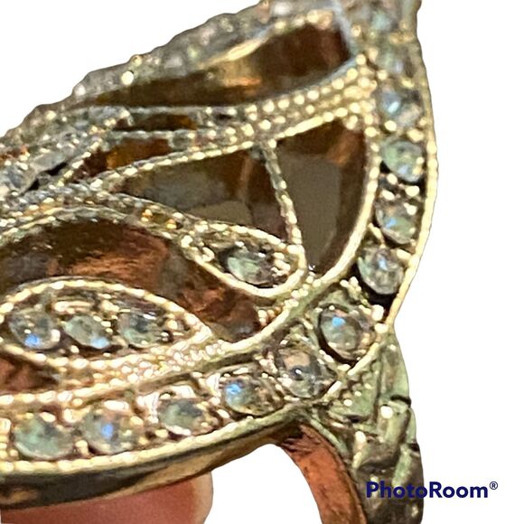 Tree of Life Ring 6 Unique Cocktail Dramatic Edgy Fancy Curvy Versatile Dinner - Picture 4 of 14